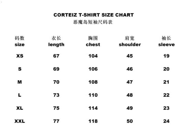 Corteiz T Shirts Short _SKUCorteizXS-2XLwmtx327916587